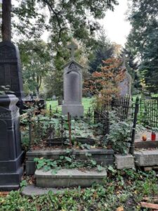 Fotografie hrobu: Vilém Goppold von Lobsdorf