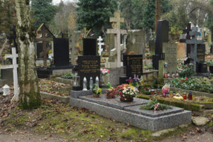 Fotografie hrobu: Sergej Preobraženskij