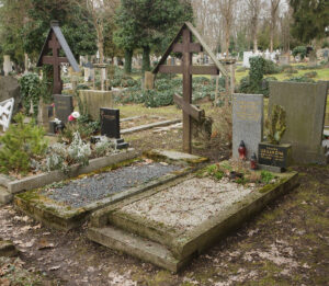 Fotografie hrobu: Irina Michajlovskaja