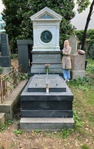 Fotografie hrobu: Marie a Jiří Bittnerovi