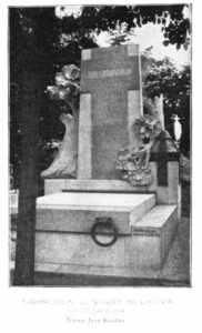 Fotografie hrobu: Jakub Vojta Slukov