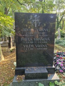 Fotografie hrobu: Vilém Vrána