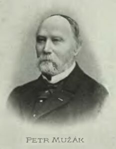 Fotografie hrobu: Karolina Světlá a Petr Mužák